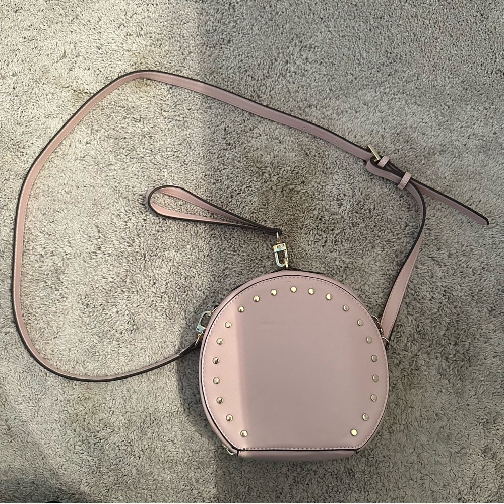 Light Pink & Gold Purse